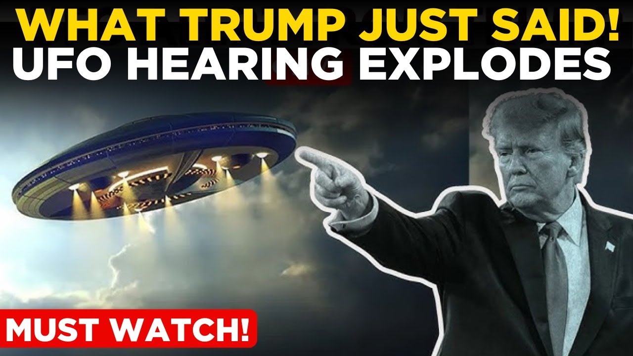 US NEWS LIVE | Congress Hearing On UFO | Trump's Admin Shocking Revelation On UFO Files