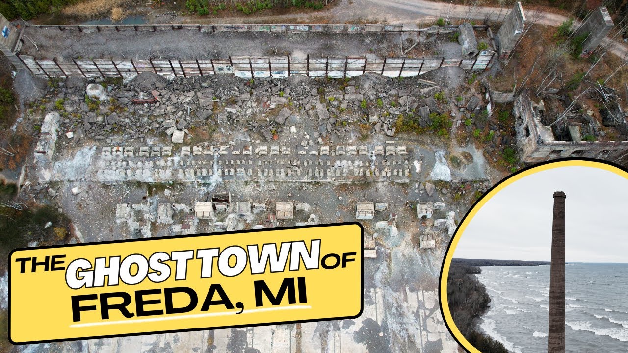 Exploring the Champion Mill Ruins | Ghost Town of Freda, MI
