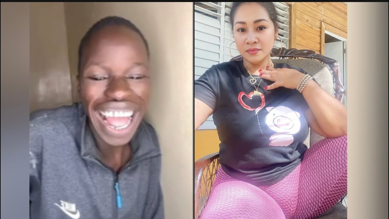 Kadda tr&egrave;s belle ma femme va saluer les voisin meilleur live TikTok😅😂🤣