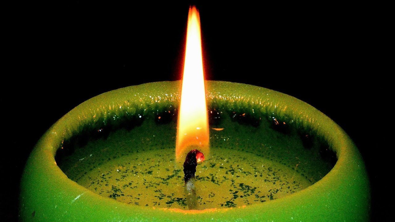 Green Candle Meditation Music | Candle Flame Meditation for Manifestation, Magick, and Rituals