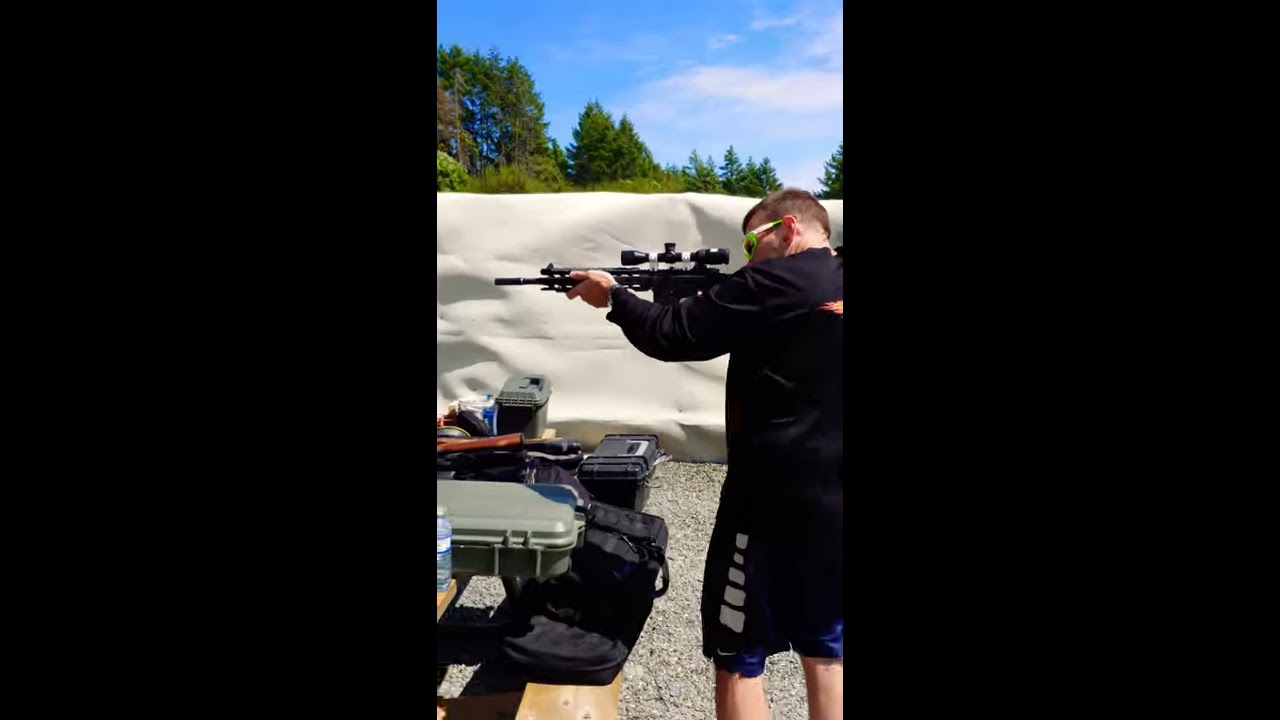 NEA AR-15 vs Steel Gong