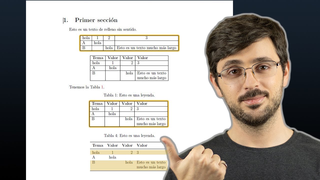 Tablas avanzadas en LaTeX: dominá multicolumn, colores y más