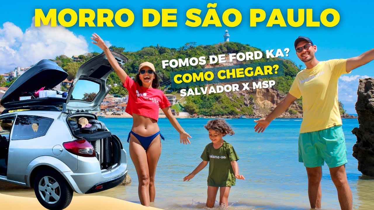 COMO CHEGAR EM MORRO DE SÃO PAULO | CARRO, ÔNIBUS, CATAMARÃ AVIÃO SALVADOR / ILHA DE ITAPARICA / MSP