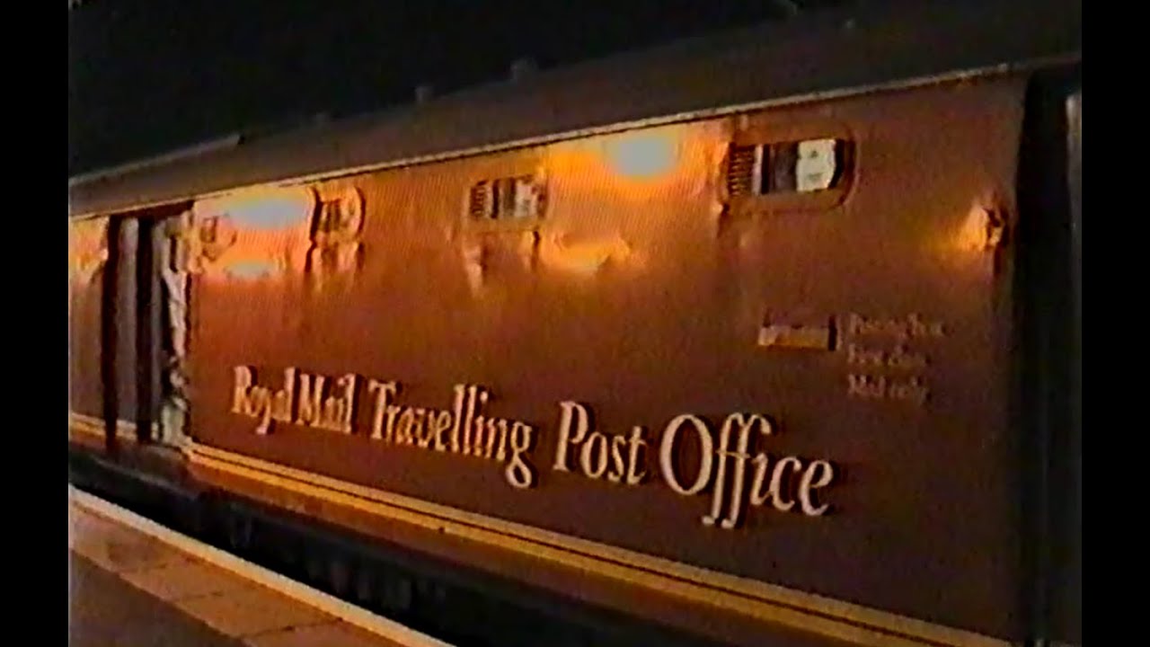 Royal Mail Travelling Post Office Trains York UK 2003