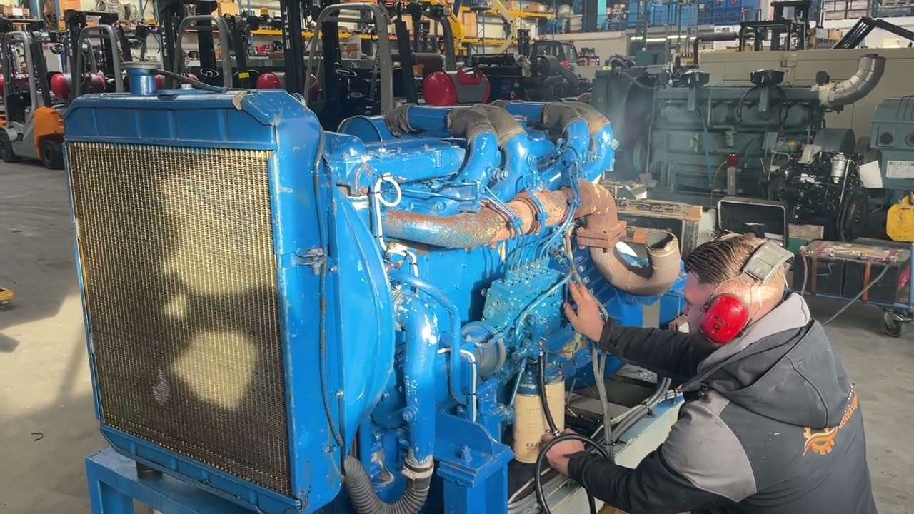 DAF 1160 Diesel Motor 6 cilinder 170 PK stocknr 0006095