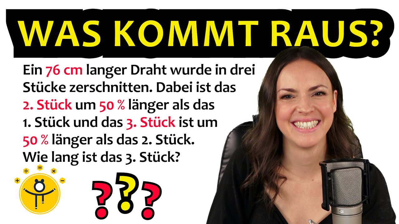 Kannst du die Textaufgabe lösen? – Prozentrechnung