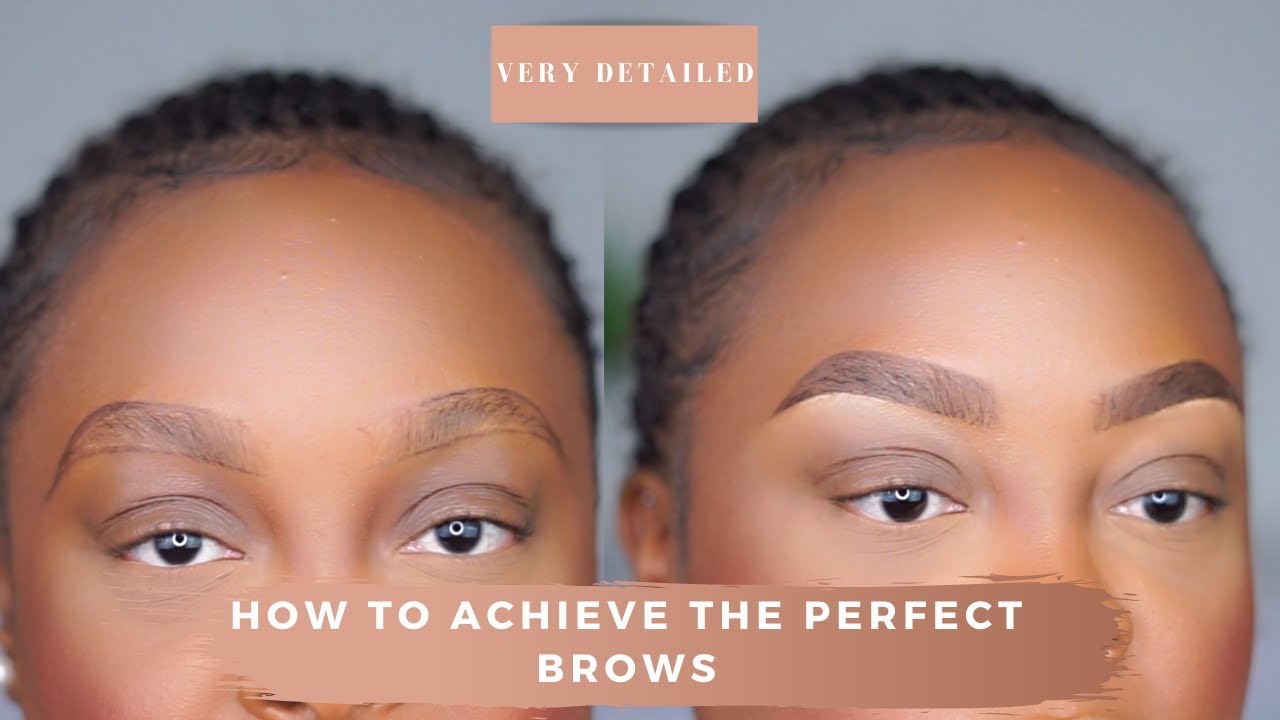 MY VERY DETAILED BROW TUTORIAL  | UPDATED EYEBROW TUTORIAL 2021