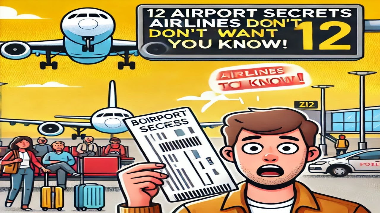 12 Airport SECRETS Airlines Are Actually Keeping Quiet About