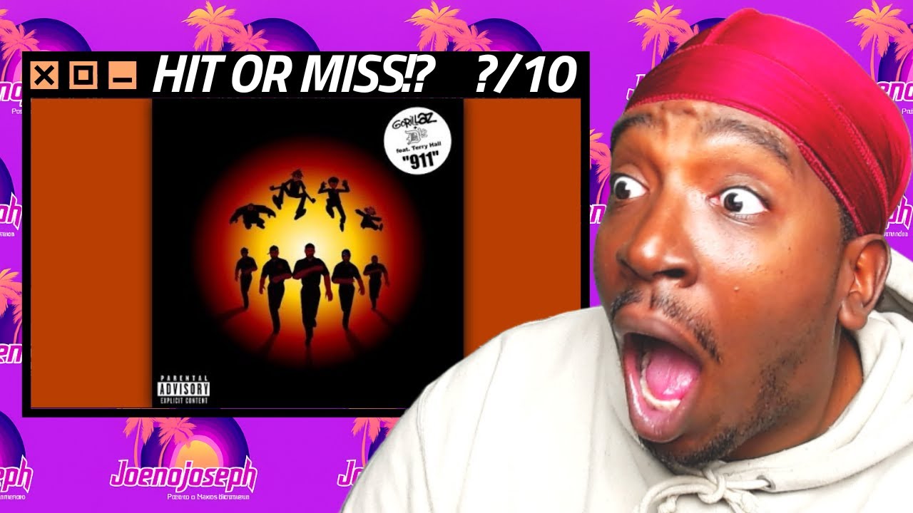 Gorillaz & D12 - 911 (Full Length Dirty) [feat. Terry Hall] American Reacts)