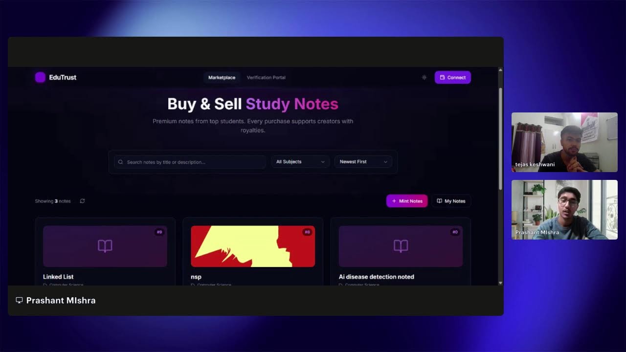 @LNMHacks Project Launch Stream by @prashant335u Hosted on @CyreneAIStudios