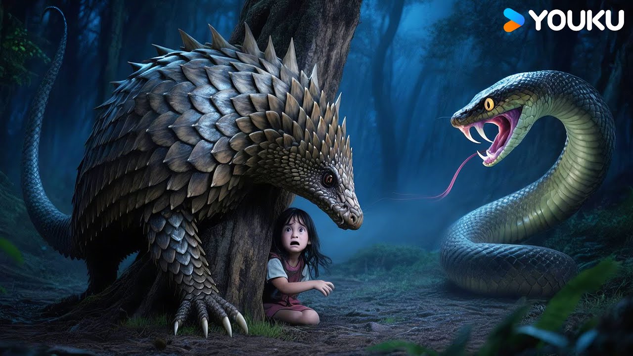 👧🐍🦔Girl attacked by giant snake, saved by pangolin! | The Monster Is Coming | YOUKU MONSTER MOVIE