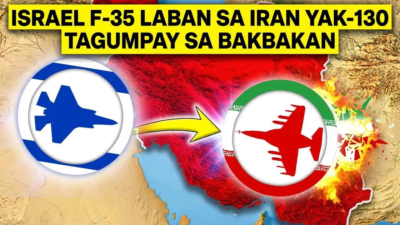 Israel F-35, pinabagsak ang Iran Yak-130 sa nakakagulat na air-to-air na bakbakan!
