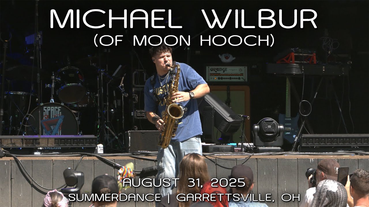 Michael Wilbur (Moon Hooch): 2025-08-31 - Summerdance ; Garrettsville, OH (Complete Show) [4K]
