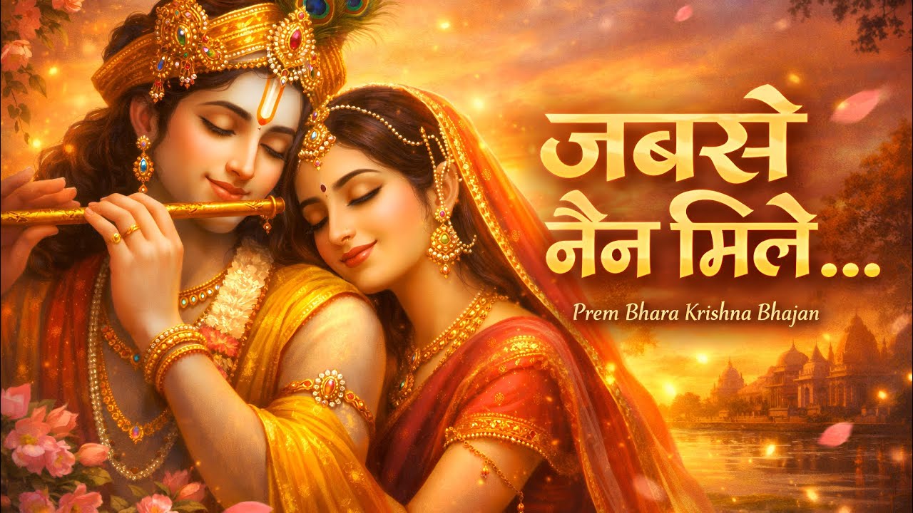  जबसे नैन मिले श्याम ❤️ | Radha Krishna Bhajan