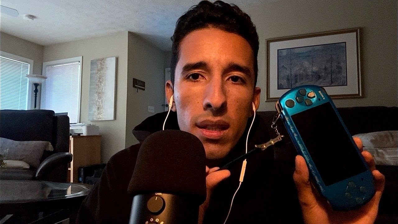 ASMR Nostalgic Gaming 🕹️ Whispering With My PSP & DS LITE :)