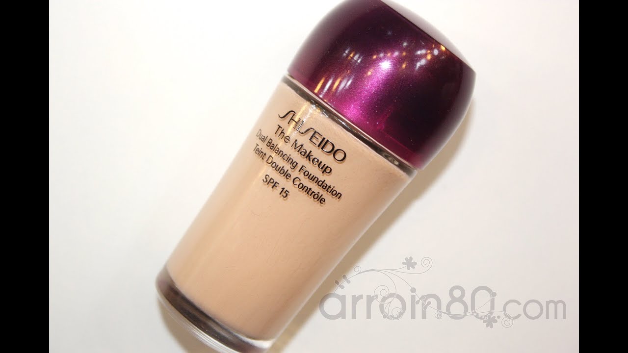 Maquillaje SHISEIDO Dual Balancing Foundation - REVIEW & DEMO