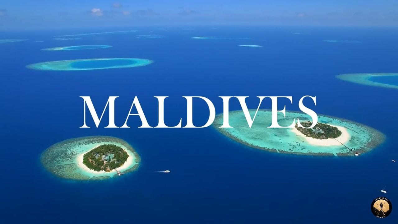 FLYING OVER MALDIVES  - Relaxing Music Along With Beautiful Nature Videos For Deep Relaxation
