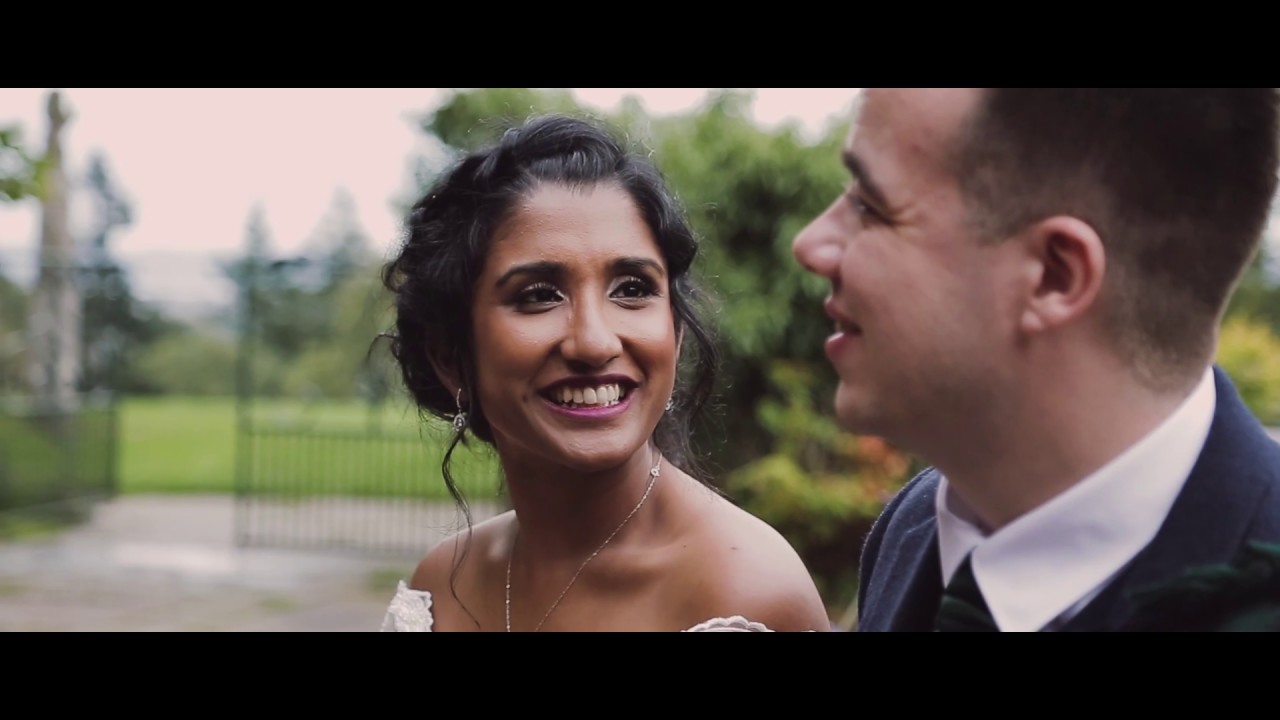 Shrabani + Kevin destination wedding / Fingask Castle video