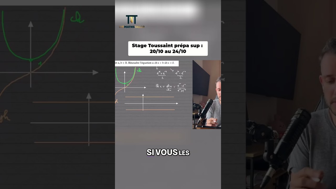 Fonctions R&eacute;ciproques: Ma&icirc;trisez l'arg CH, SH, et TH! #shorts
