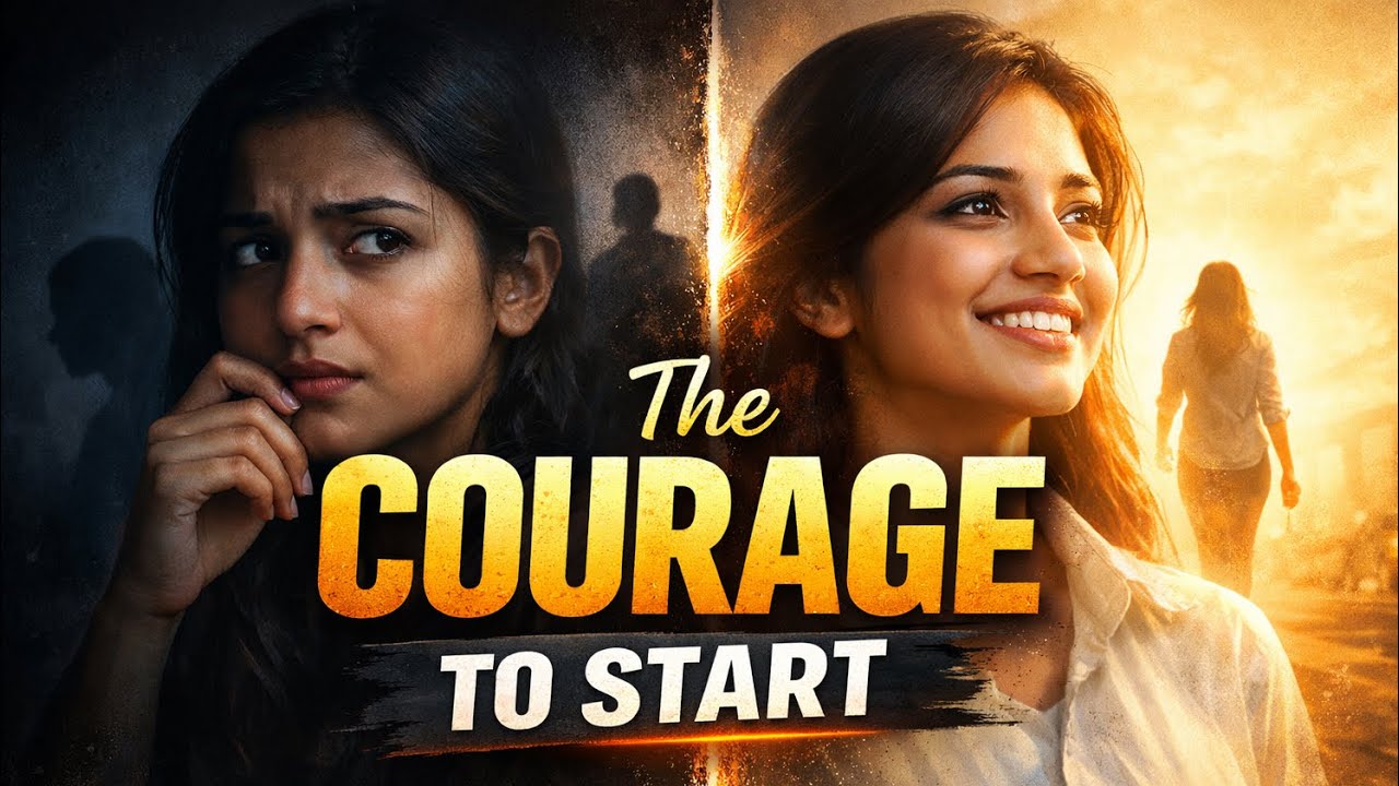The Courage to Start ||Stop Waiting ||Start Now