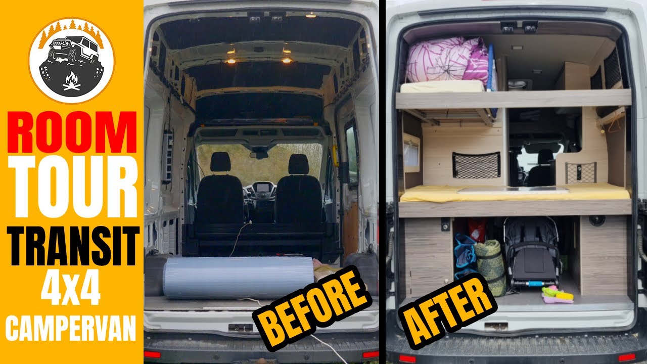 VAN TOUR: Expediční Transit 4x4 |Transit Trail AWD Off grid camper | OFF TOUR Vaše auta
