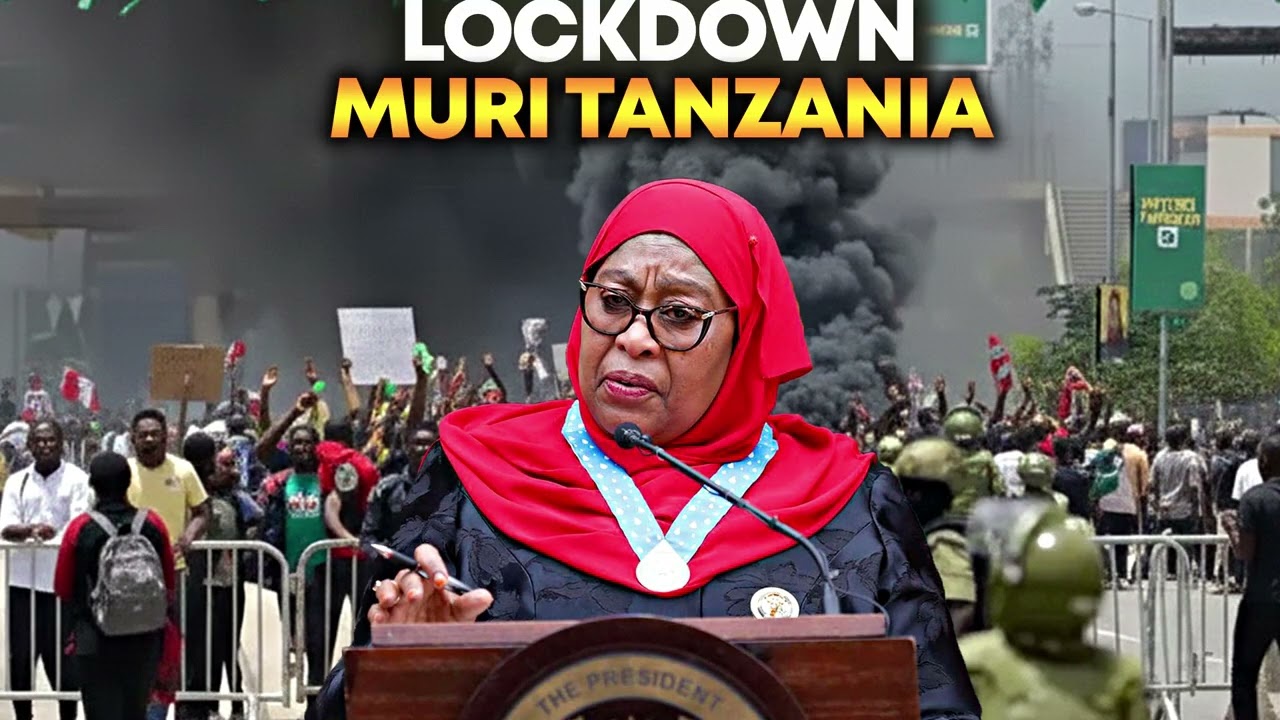 Tanzania igihugu bagishyize ,muri Lockdown,abasirikare buzuye imihanda,coup d’etat hafi