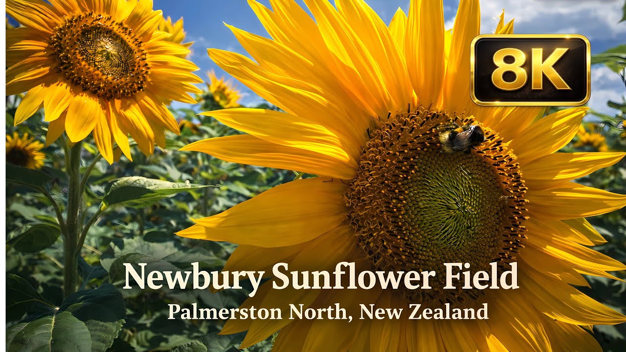 Newbury Sunflowers, Palmerston North, New Zealand | Summer Sunflower Fields & Pick Your Own Flowers