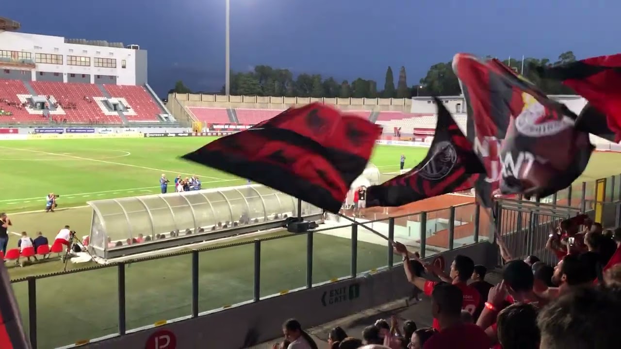 🚨 Hamrun Spartans Supporters🚨vs FK partizan  25-8-22