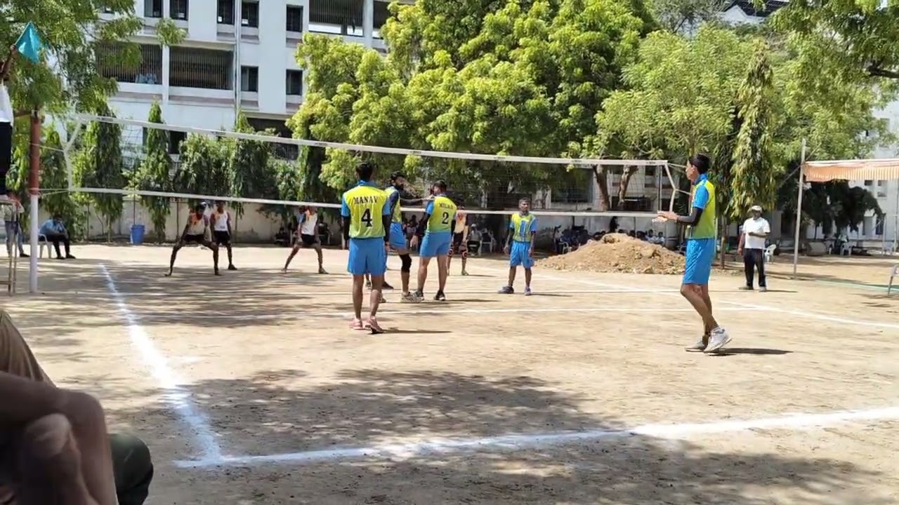 KMK 3.0 All Gujarat Men's Volleyball Final Gandhinagar vs School Navsari Part - 1