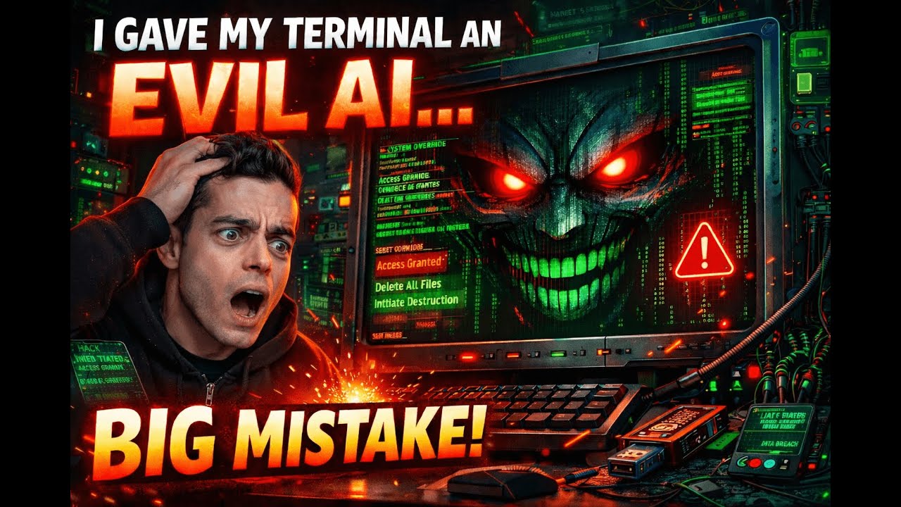 I Gave My Terminal an EVIL AI… Big Mistake