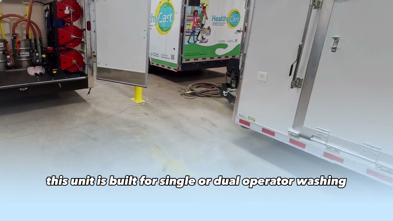 Pressure Washer Trailer Walkthrough - General XLT Wash, Recover And Recycle Equipment #industrial