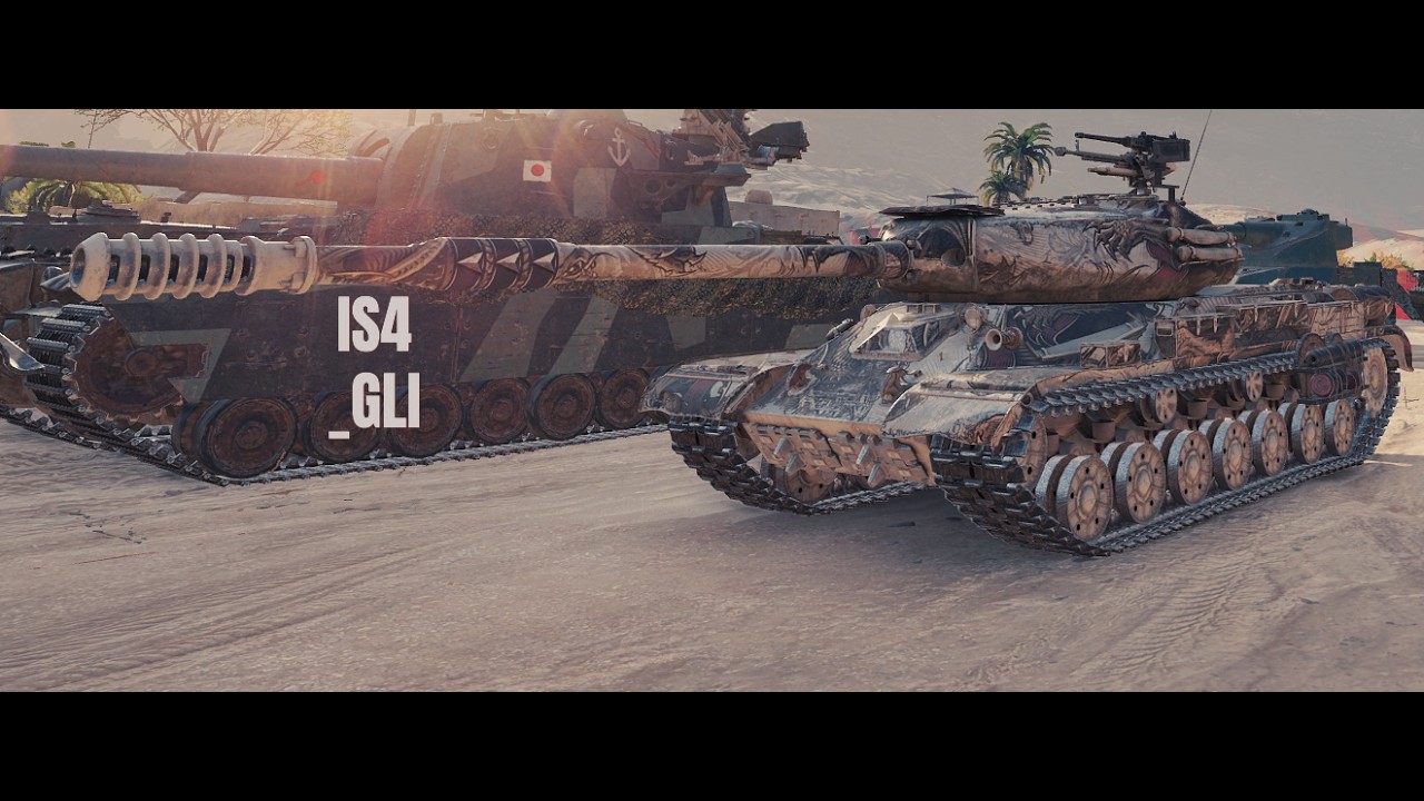 WOT IS4 비행장 7K DMG