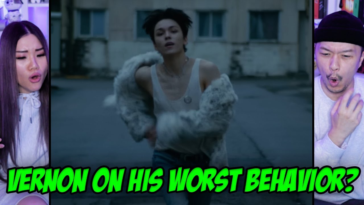 VERNON 'Black Eye' Official MV | REACTION!