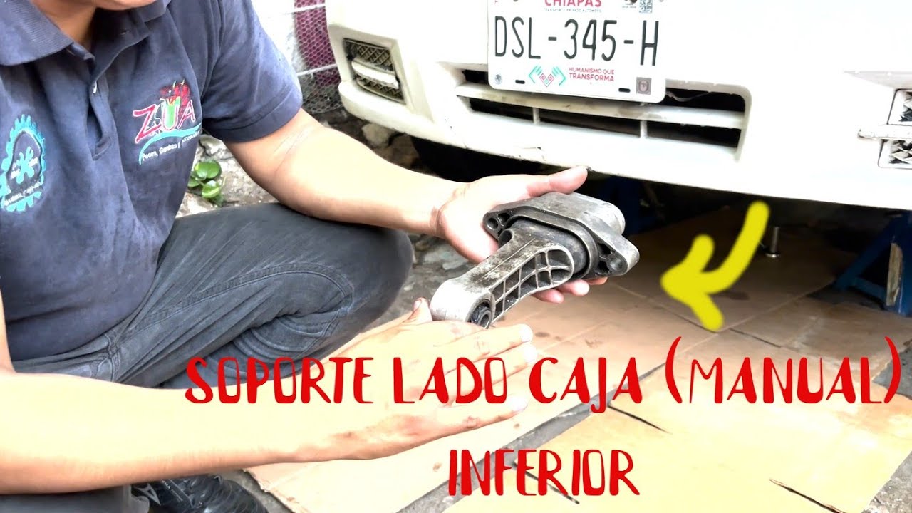 cambio de soporte lado caja inferior