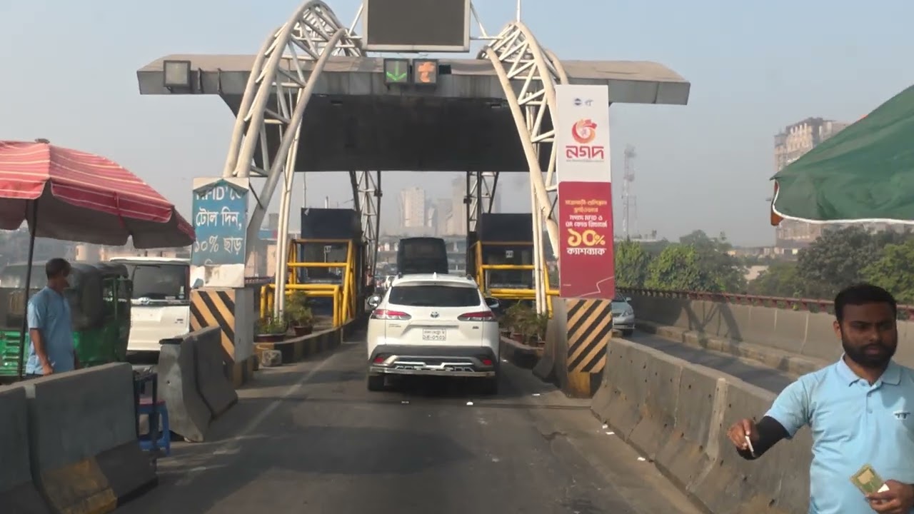4K Dhaka Hanif Flyover driving tour Bangladesh 🇧🇩