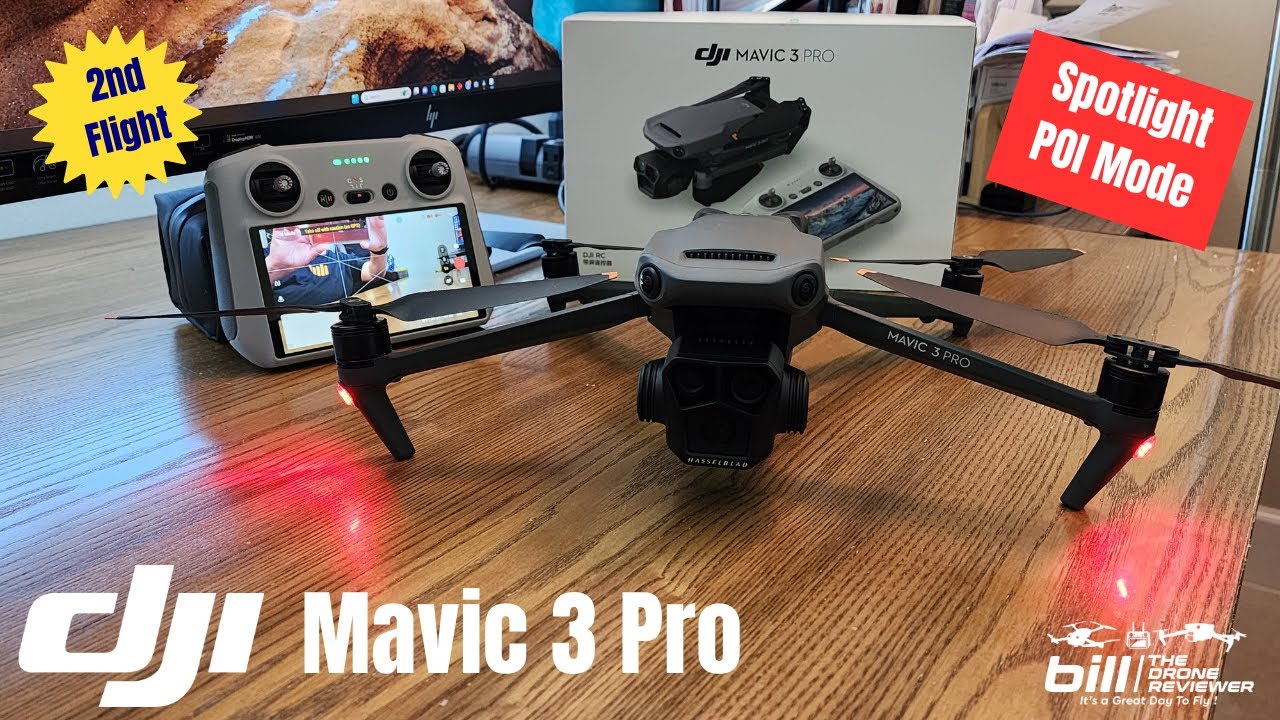 DJI Mavic 3 Pro Spotlight POI Mode
