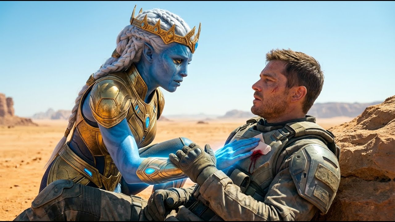 She Saw My Wound and Fell Silent—The Alien Queen Whispered, “I Failed You Once.”