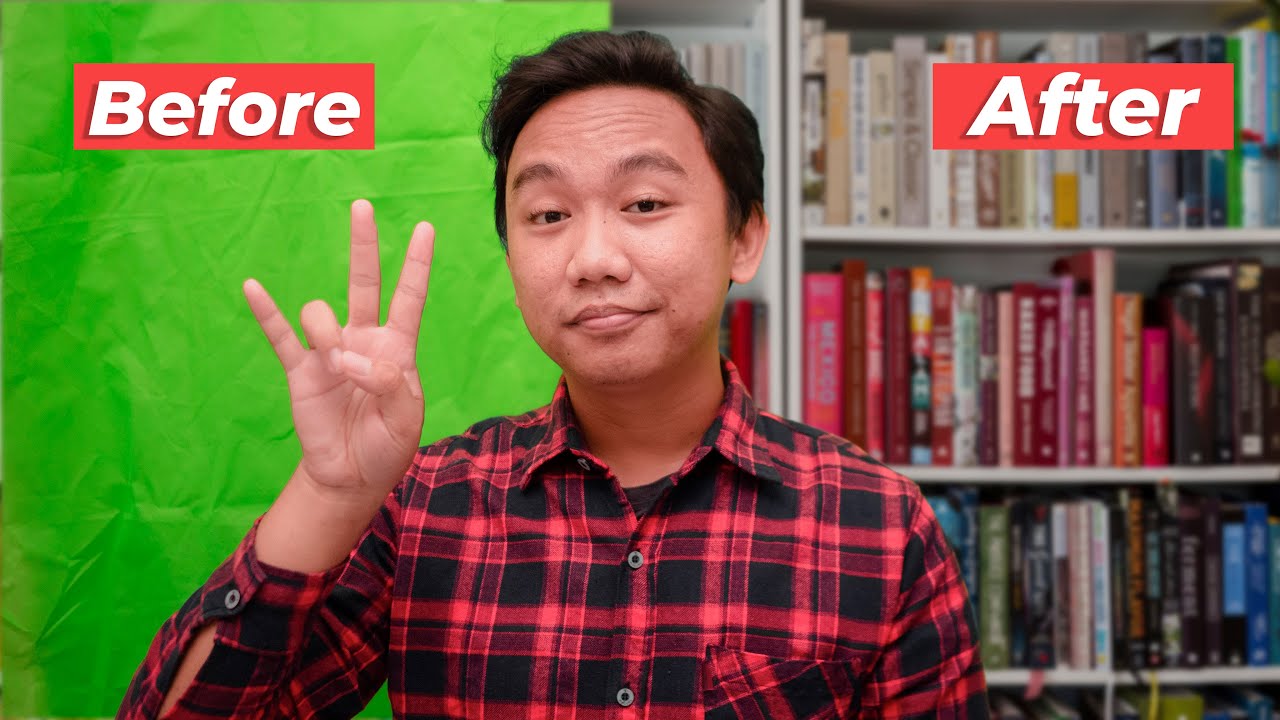 Cara Menghilangkan BACKGROUND GREEN SCREEN Photo | Photoshop CC