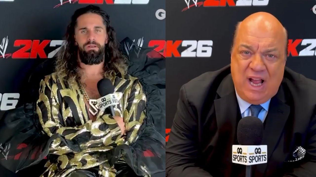 Реакция Сета Роллинза, Пола Хеймана и других рестлеров WWE на обложку WWE 2k26 - WWE 2k26 CM Punk