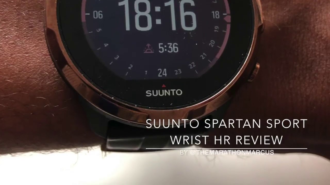 Suunto Spartan Sport Wrist HR Review