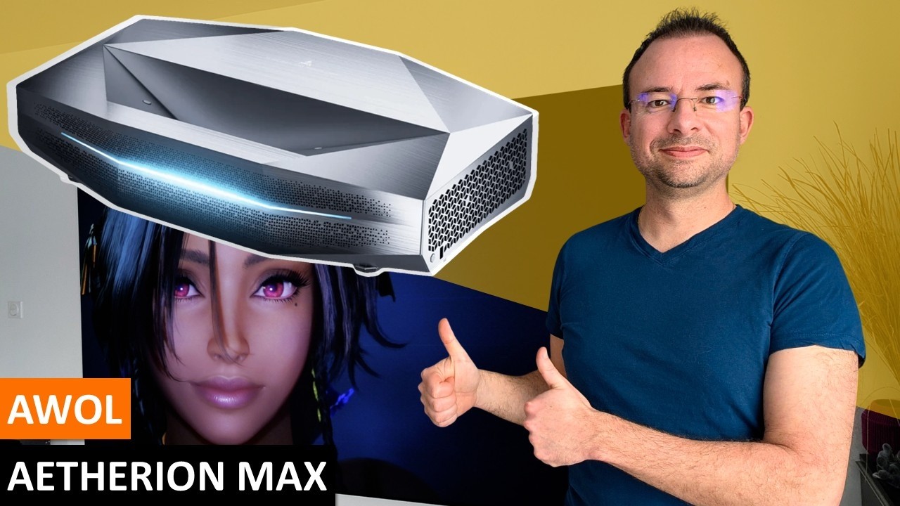 Awol Vision Aetherion Max ❤️ Le vidéoprojecteur UST au TOP du contraste