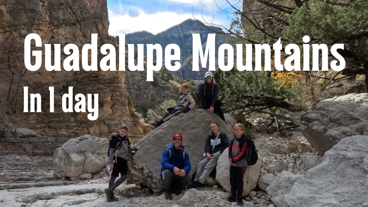 One day itinerary for Guadalupe Mountains National Park/Family Hike to Devil's Hall