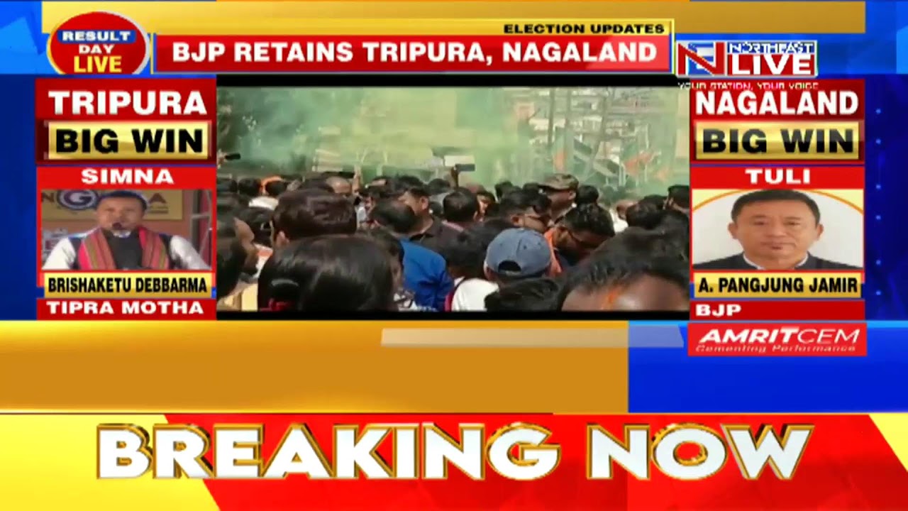 Nagaland, Meghalaya, and Tripura Assembly Election Results 2023 Live