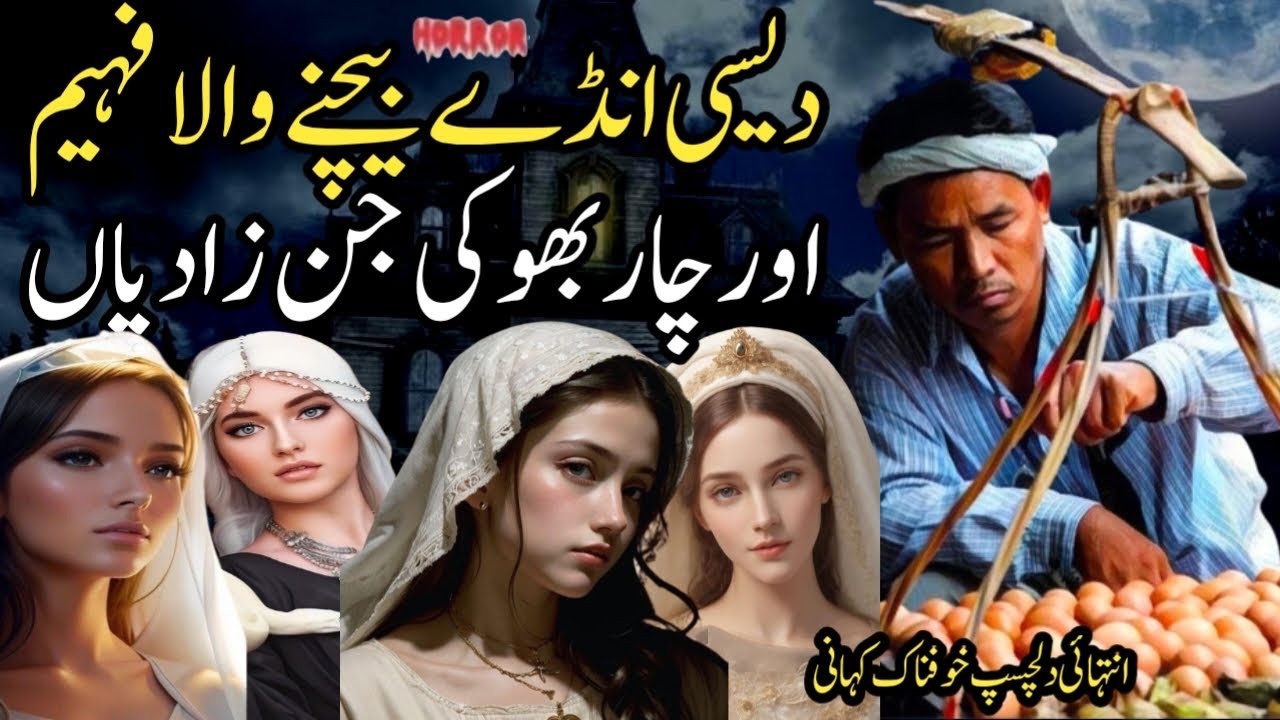 Desi Anday Beachney Wala Faheem Aur 4 Bhooki Jinzzadiyan |Dilchasp Khofnak Kahani