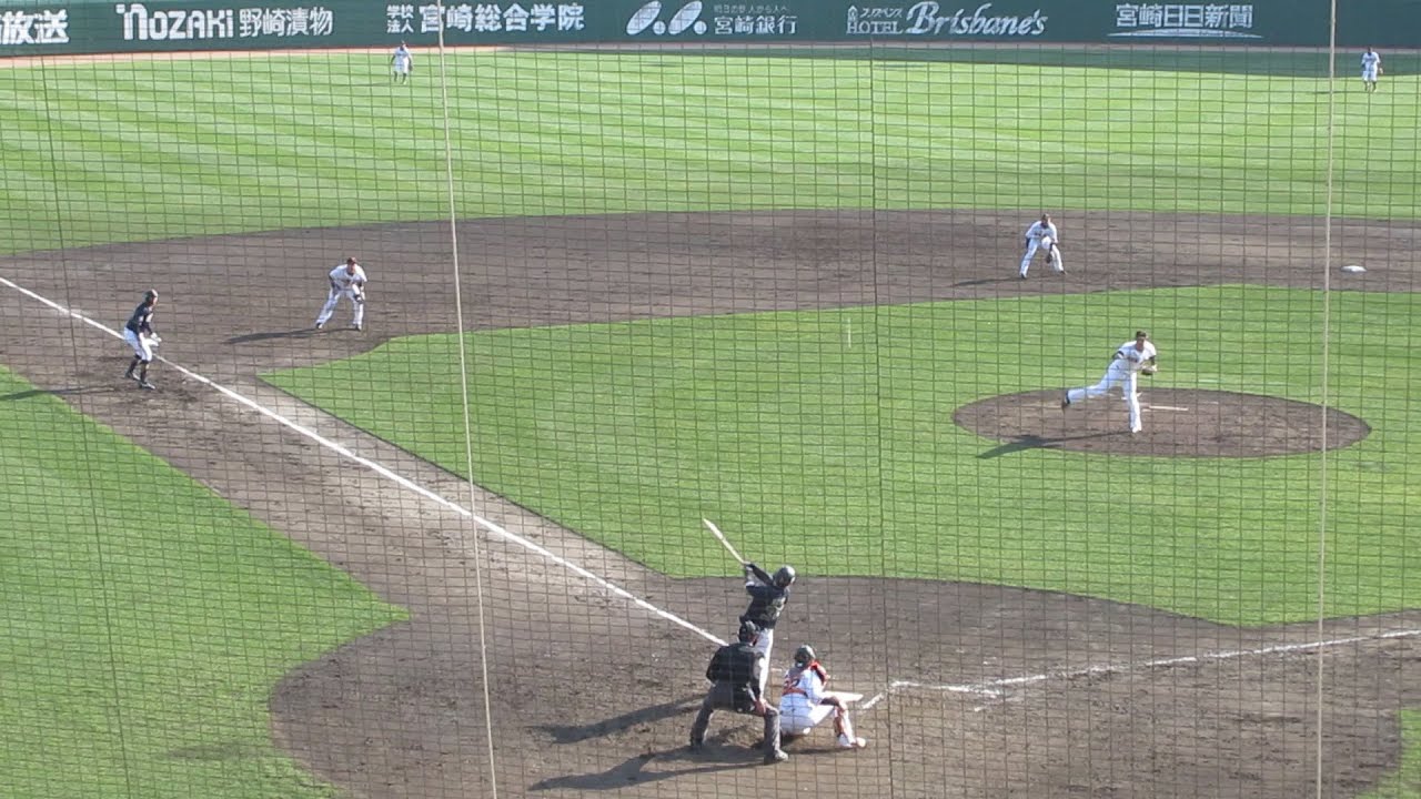 太田椋選手、木下幹也投手から逆転の3ランホームラン！！　【オリックス・バファローズ vs 巨人2軍・練習試合/9回表】