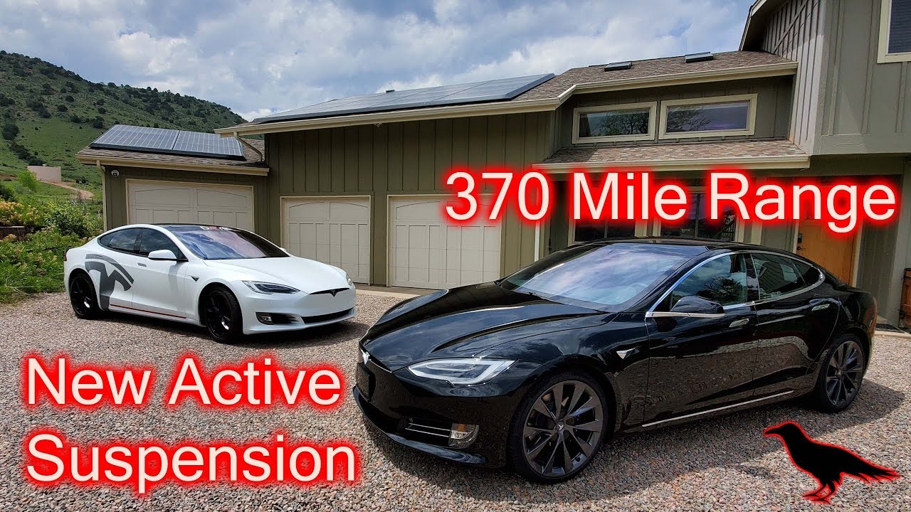 Tesla's Newest Model S: The Raven! Testing Adaptive Suspension!