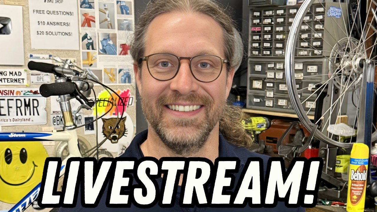 BikeFarmer LIVE! March, 13, 2026 - Turn On, Click In, Drop Out!