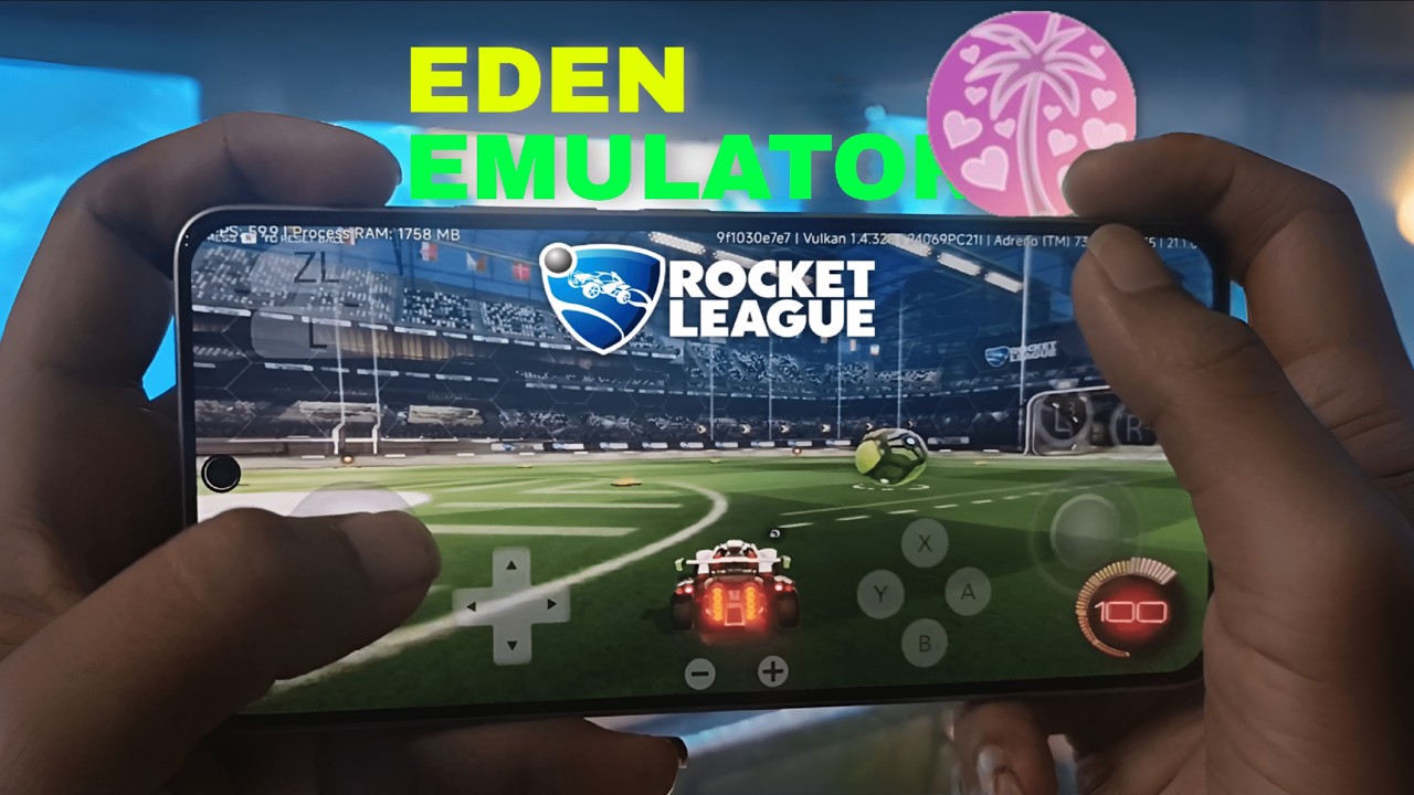 Rocket League For Android / Rocket league gameplay on Android / Eden Emulator