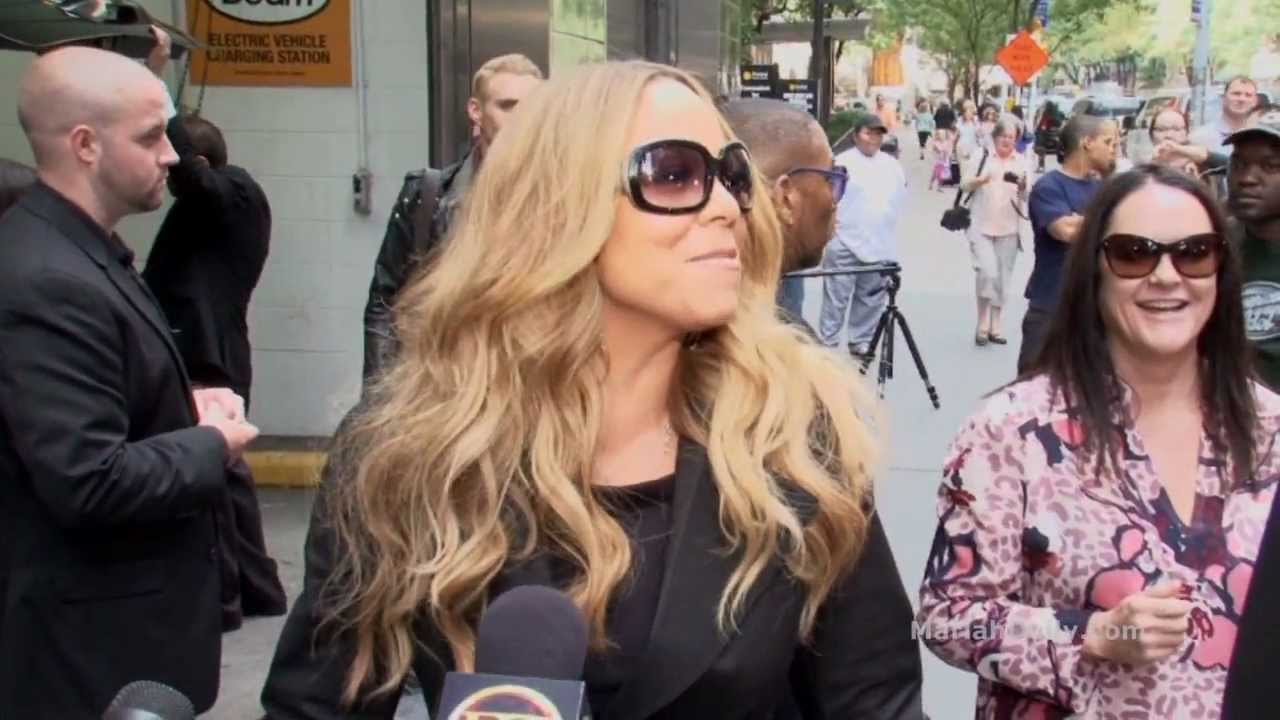 Mariah Carey Arrives for Idol Auditions in New York