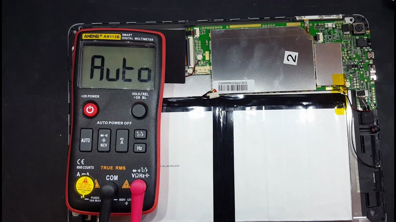 Réparation: Dépannage d'une tablette qui ne s'allume plus. Touch tablet repair.